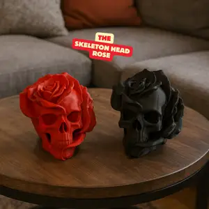 THE SKELETON HEAD ROSE / FORBIDDEN ROSE / GOTHIC