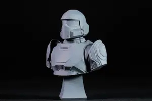 Helldiver Bust (Pre-Supported)