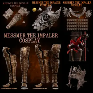 ULTIMATE MESSMER THE IMPALER COSPLAY PACKAGE life size - Elden Ring Shadow of the Erdtree Fan Art