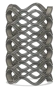 Wave Spring Fusion 360 Parametric Model