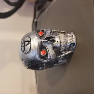 Toyota Aygo Terminator T800 Skull Gear Knob