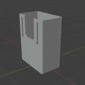 removable purge bin for Flashforge AD5X