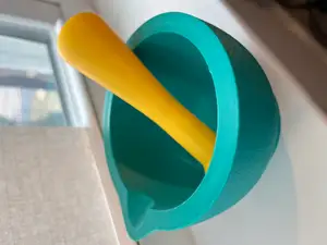 Mortar and Pestle | 3D Printed | Ergonomic Design