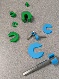 Metric Slotted Spacers, self-retaining for Machine Screws and Bolts - Split Shims