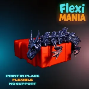Flexi Dragon | Articulated 3D Printable Dragon Toy