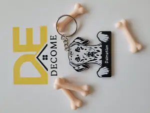Dalmatian Keychain