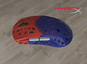 HyperX Pulsfire mous with unsemetric holes
