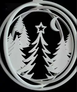 NEW Christmas Trees Rotating Ornament 2025 edition