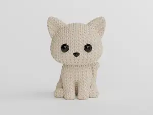 Knitted Cat