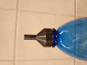 PET bottle nozzle – 8 mm diameter, 40 mm length