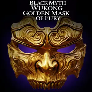 BLACK MYTH WUKONG GOLDEN MASK OF FURY life size cosplay - Fan Art