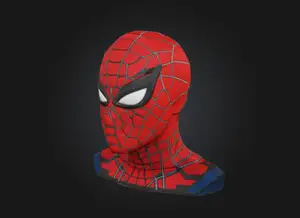 SpiderMan Head Sculpture