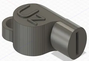 Whistle (use screw driver to break the ball inside) super loud