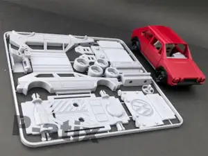Golf GTI mk1 Simple model - kit card