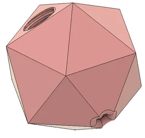 Food Toy Dodecahedron