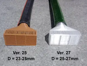Suction basket (filter) for 1 inch garden hose