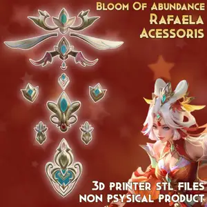 Rafaela Bloom Of Abundance Cosplay Accessories Mobile Legends: Bang Bang