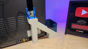 FlashForge AD5X Poop Purge Chute and Bucket