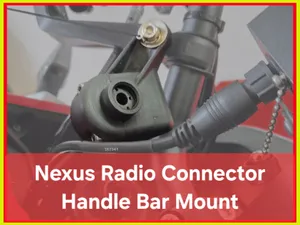 Nexus Radio Connector Handle Bar Mount