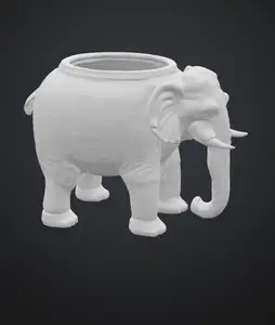 Elephant flowerpot