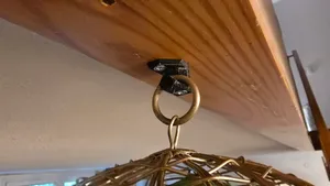 Reinforced Screw‑Through Ceiling Hook