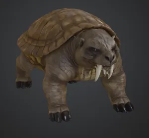 sabered-toothed turtle