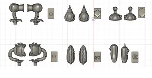 PVZ Plants Chess Pieces
