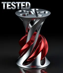 merging ball and cone fidget