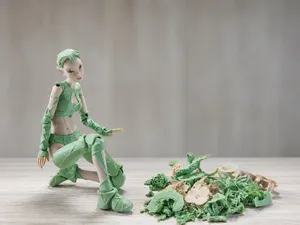 Lantea - Fairy articulated doll - bjd
