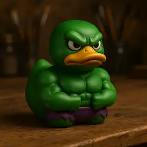 Angry Hulk Duck