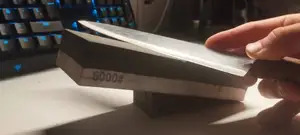 Sharpening angle for knives