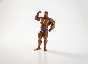 Buff Man Bodybuilder Figurine 3D Printable