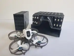 FPV Drone Carry Box (Meteor 75 pro) with 12 battery slots