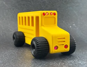 Toddler School Bus Toy Vehicle - Cute and Playful