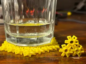 Flower Fabric Under-cup & Anti-stress