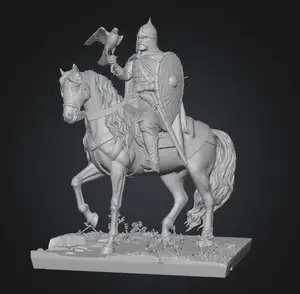 The Russian Mounted Knight
