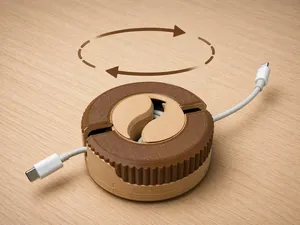 Ergonomic Cable Organizer | Wire Winder | Reel