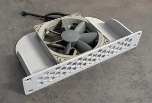 10 Inch Rack 1U 120/92/80mm Fan Mount