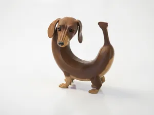 Banana Dog Figurine Animal Collectible 3D Printable