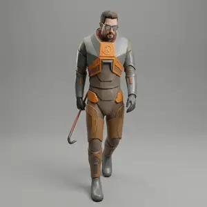 Video Games - Half-Life - Gordon Freeman - 1998