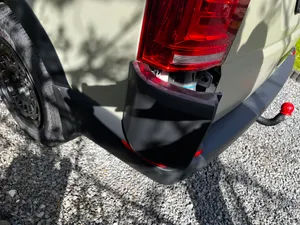 Hidden / Stealth Bumper door for VW Transporter T6 Tailgate