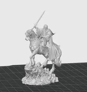 The Lord of the Rings - Nazgul on Horse