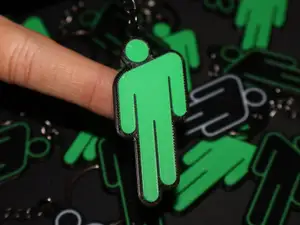 Billie Eilish Keychain pin