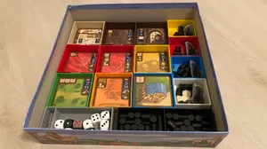 My Village Board Game Organizer / Insert and Vagrants Expansion