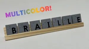 Multicolor/AMS Braille Capital Letters (A - Z Capital Letters Only)