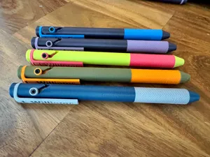 Bolt-Action Mechanical Pen with Knurled Grip (Parker G2 Refill Compatible)