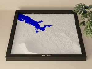 Port Louis, Mauritius - 3D Miniature