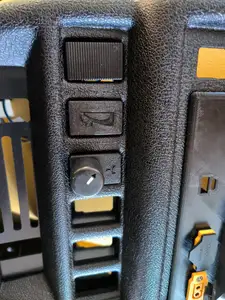 3D-Druck Blinddeckel / Blende passend für Lada Schalter 2105-3709604