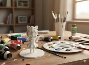 Anime Cat Girl – Cute Figurine