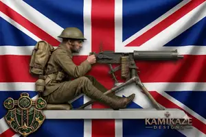 British Machine Gunner